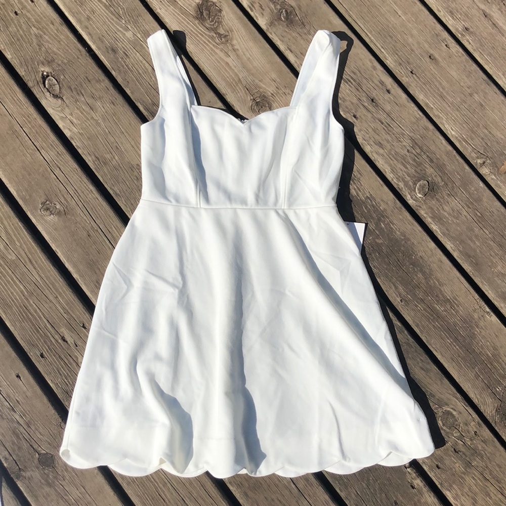 Lulus White/Ivory Mini Dress - Large
